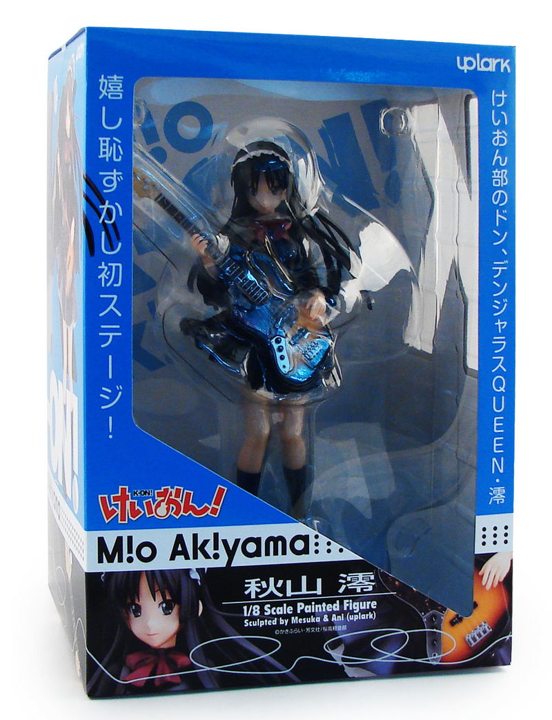 K-ON! 1/8 Scale Pre-Painted PVC Figure: Akiyama Mio (Up Lark Version) image 6