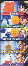 Dragon Ball Kai Saiyan Costume Candy Toy thumbnail 3