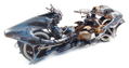 Final Fantasy XIII Play Arts Kai Pre-Painted Action Figure: Shiva Bike thumbnail 2