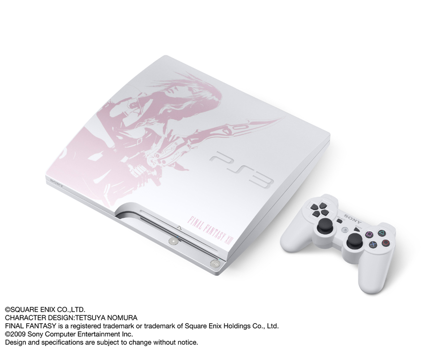 PlayStation3 Slim Console - Final Fantasy XIII Lightning Bundle PlayStation3 Slim Console - Final Fantasy XIII Lightning Bundle