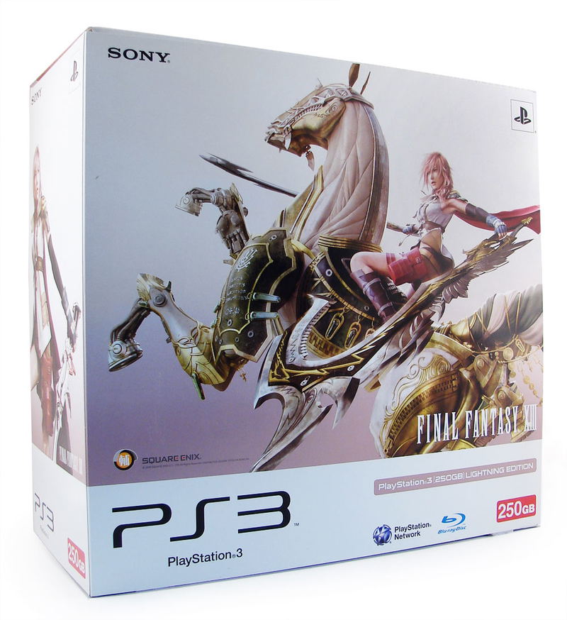 PlayStation3 Slim Console - Final Fantasy XIII Lightning Bundle (HDD 250GB Model) - 220V image 2