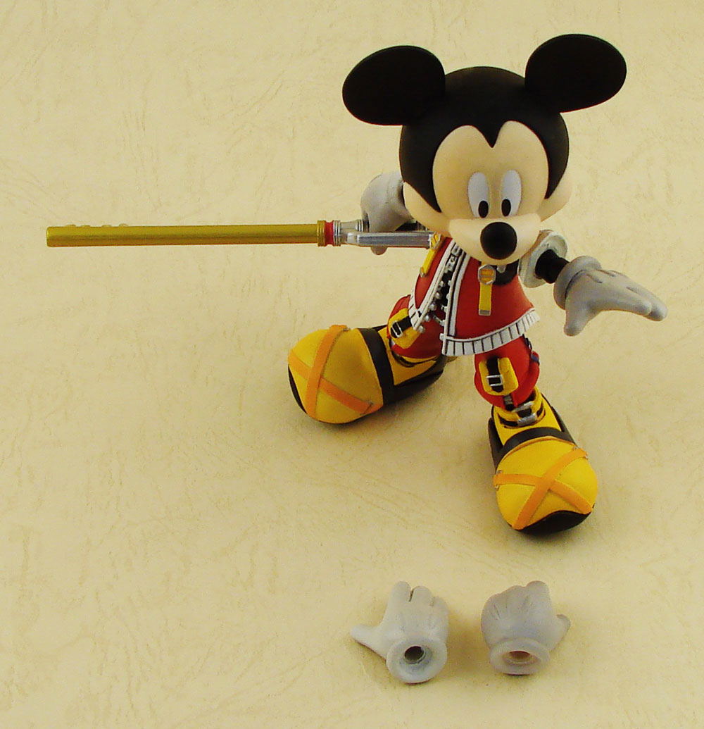 Kingdom Hearts II Non Scale Pre-Painted Figure: King Mickey