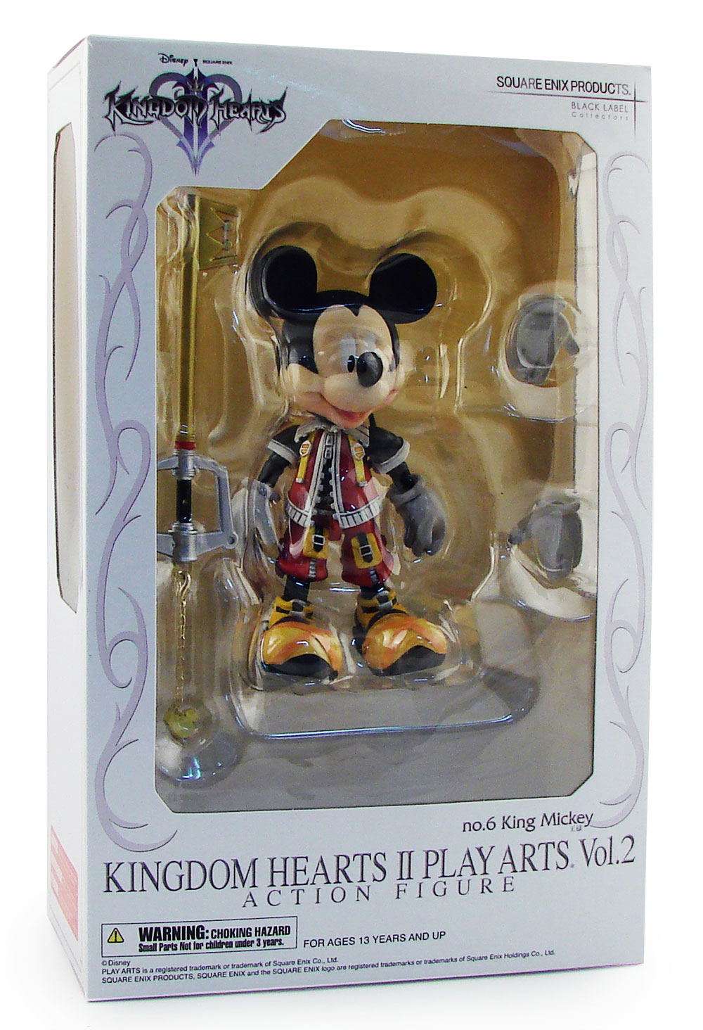 Kingdom Hearts II Non Scale Pre-Painted Figure: King Mickey