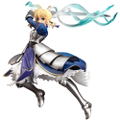 Fate/stay night 1/7 Scale Pre-Painted PVC Figure: Saber Excaliber Version (Re-Run) thumbnail 1
