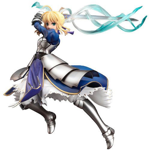 Fate/stay night 1/7 Scale Pre-Painted PVC Figure: Saber Excaliber Version (Re-Run) image 1