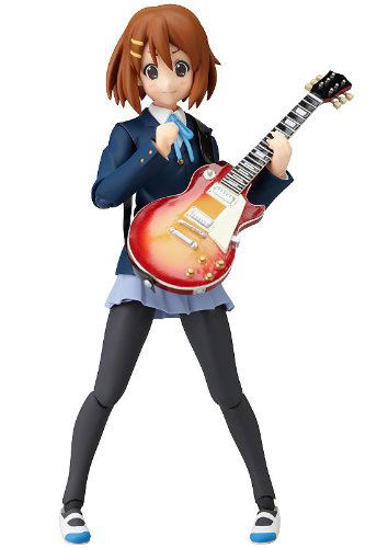K-ON! Non Scale Pre-Painted PVC Figure: figma Hirasawa Yui (Re-run) image 1