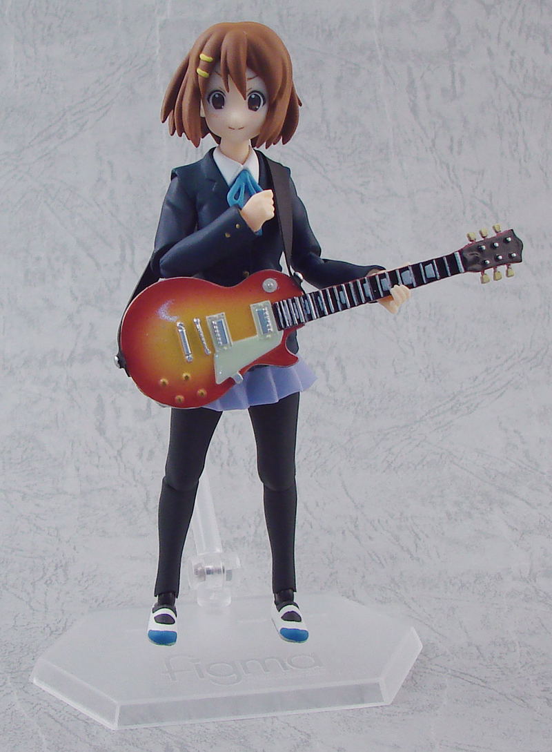 K-ON! Non Scale Pre-Painted PVC Figure: figma Hirasawa Yui (Re-run) image 3