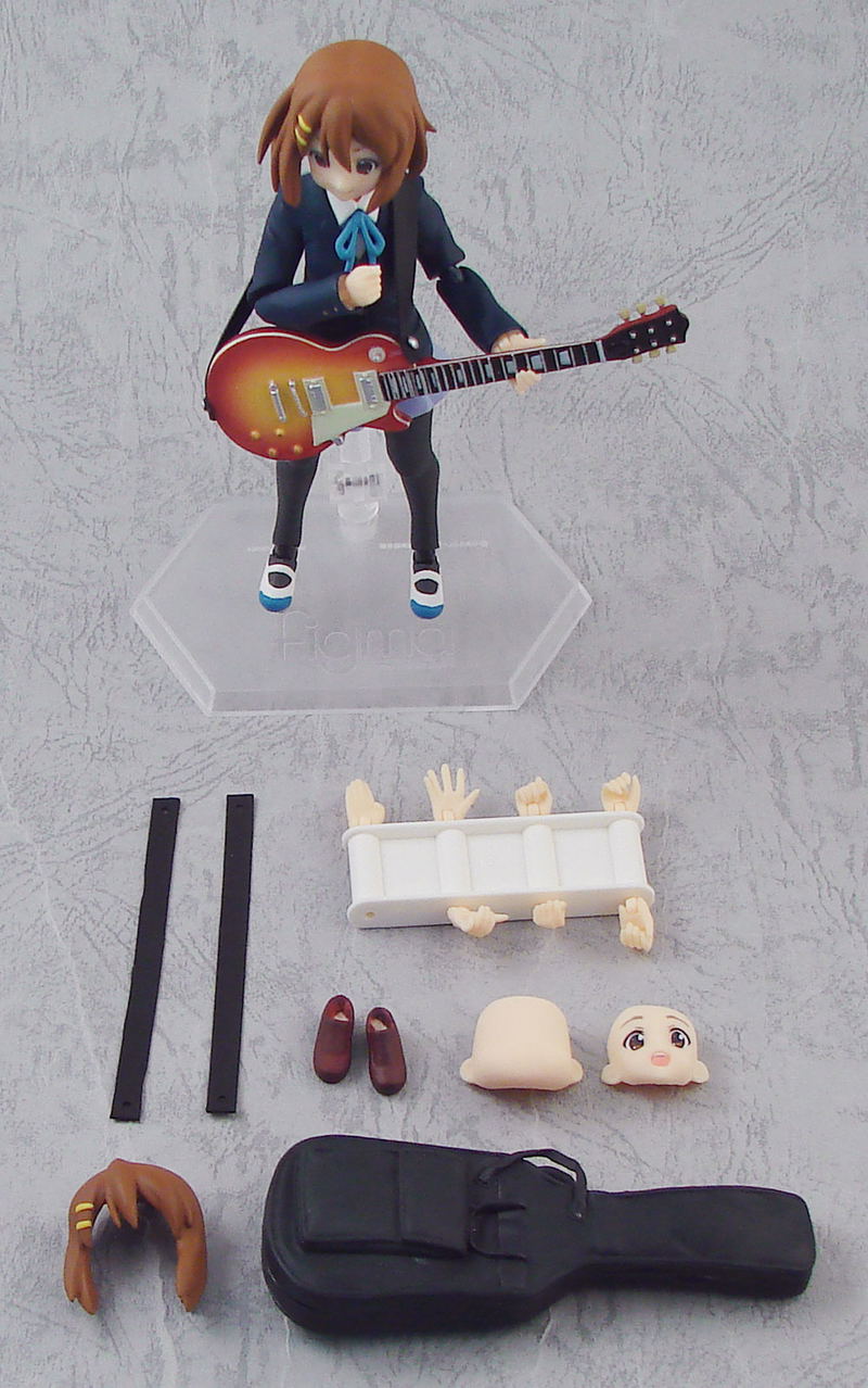 K-ON! Non Scale Pre-Painted PVC Figure: figma Hirasawa Yui (Re-run) image 5