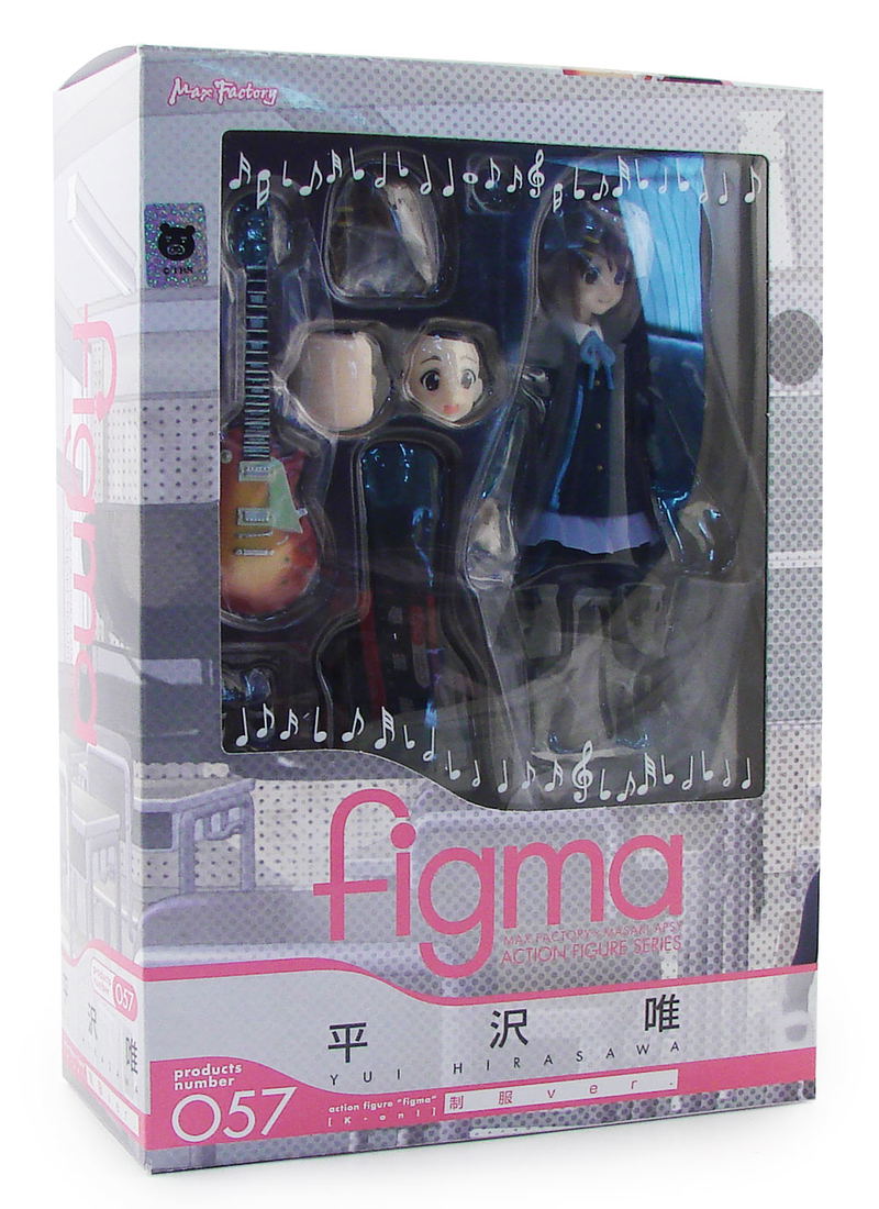 K-ON! Non Scale Pre-Painted PVC Figure: figma Hirasawa Yui (Re-run) image 7