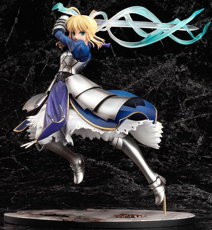 Fate/stay night 1/7 Scale Pre-Painted PVC Figure: Saber Excaliber Version (Re-Run) image 3