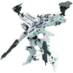 Armored Core 1/72 Scale Plastic Model Kit: White Glint & V.O.B Set Movie Color Version (Re-run)_