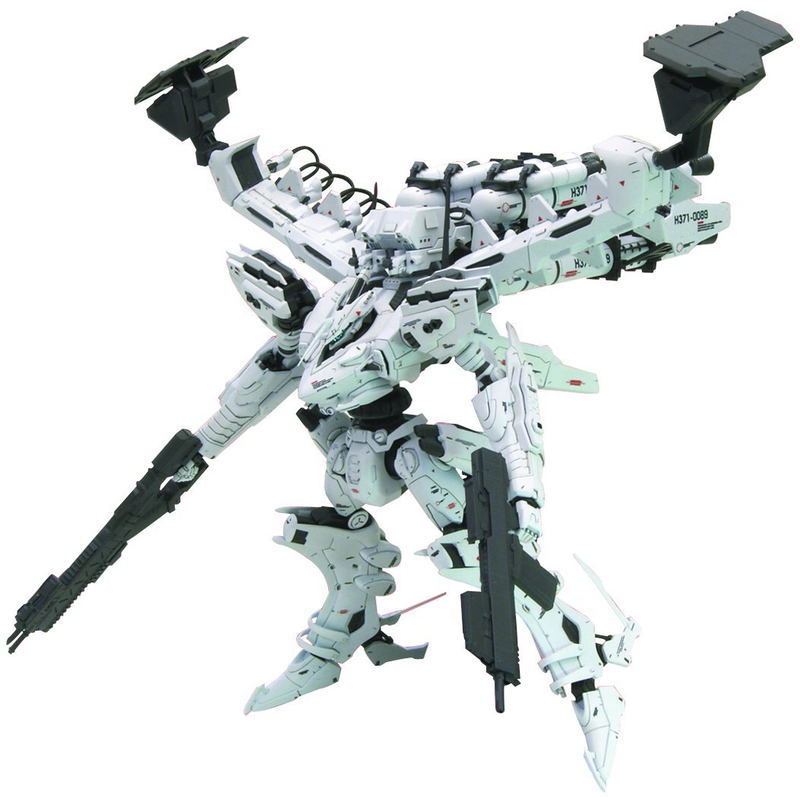 Armored Core 1/72 Scale Plastic Model Kit: White Glint & V.O.B Set 