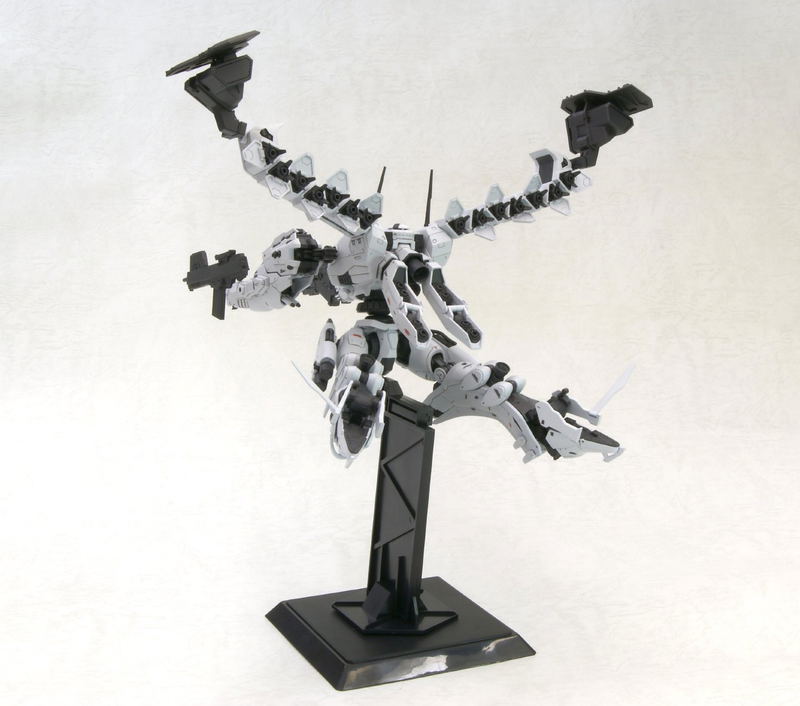 Armored Core 1/72 Scale Plastic Model Kit: White Glint & V.O.B Set Movie Color Version (Re-run) image 6