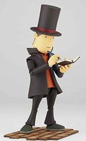 Revoltech Series No. 086 - Professor Layton Non Scale Pre-Painted PVC Action Figure: Professor Layton image 3