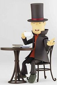 Revoltech Series No. 086 - Professor Layton Non Scale Pre-Painted PVC Action Figure: Professor Layton image 4