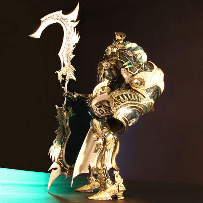 Final Fantasy XIII Play Arts Kai Pre-Painted Figure: Odin image 7
