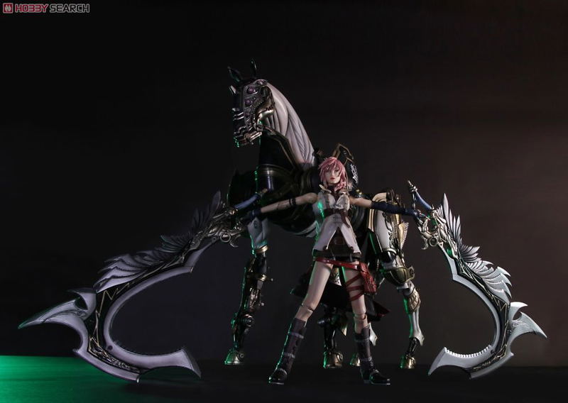 Final Fantasy XIII Play Arts Kai Pre-Painted Figure: Odin image 9