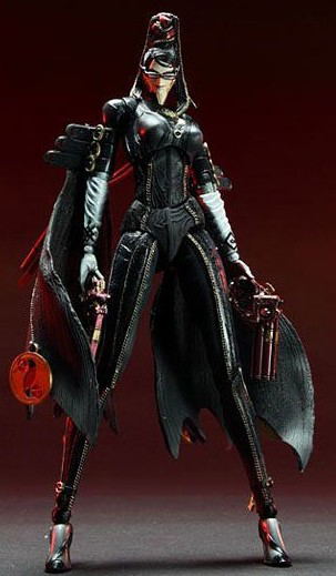 Bayonetta Play Arts Kai Pre-Painted Figure: Bayonetta image 3