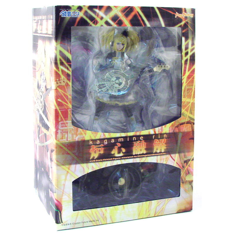 Vocaloid: Character Vocal Series 02 Rin Kagamine 1/8 PVC Figure: Kagamine Rin (Nuclear Fusion) image 6