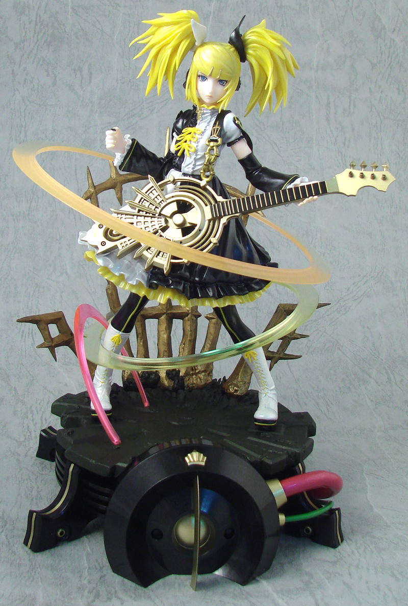 Vocaloid: Character Vocal Series 02 Rin Kagamine 1/8 PVC Figure: Kagamine Rin (Nuclear Fusion) image 3