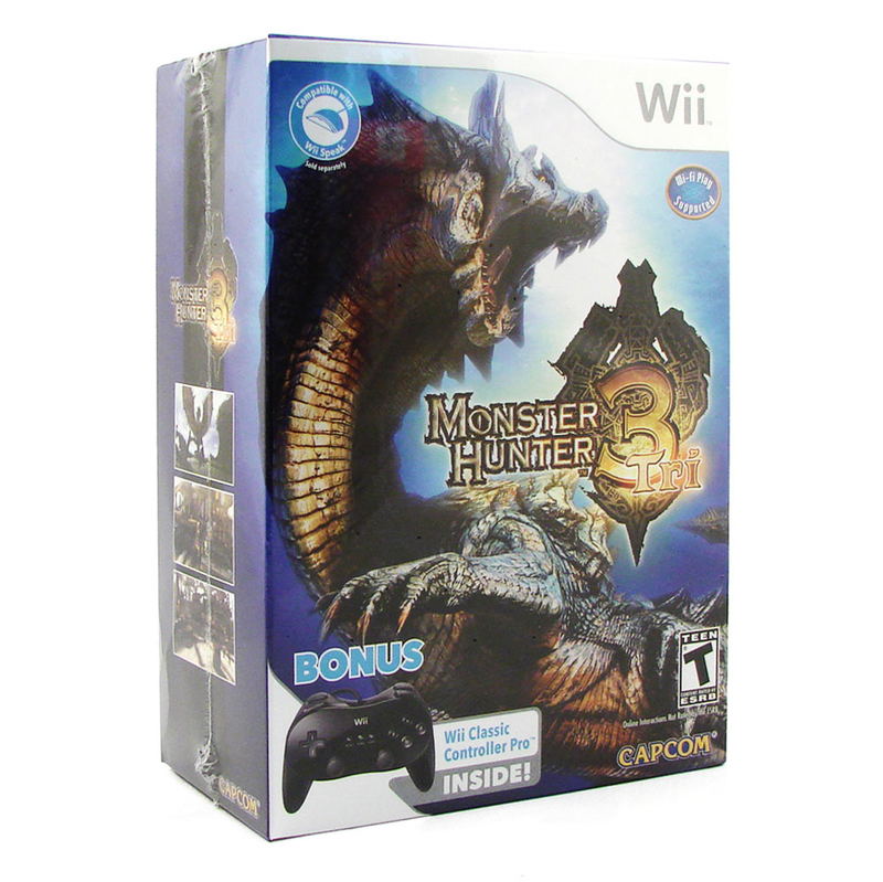 Monster Hunter Tri Bundle (w/ Classic Controller Pro Black) image 1