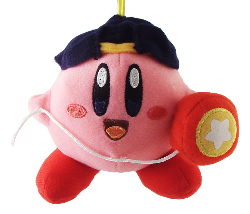 Kirby Mini Mascot (S) Plush Doll: Yoyo Kirby image 1