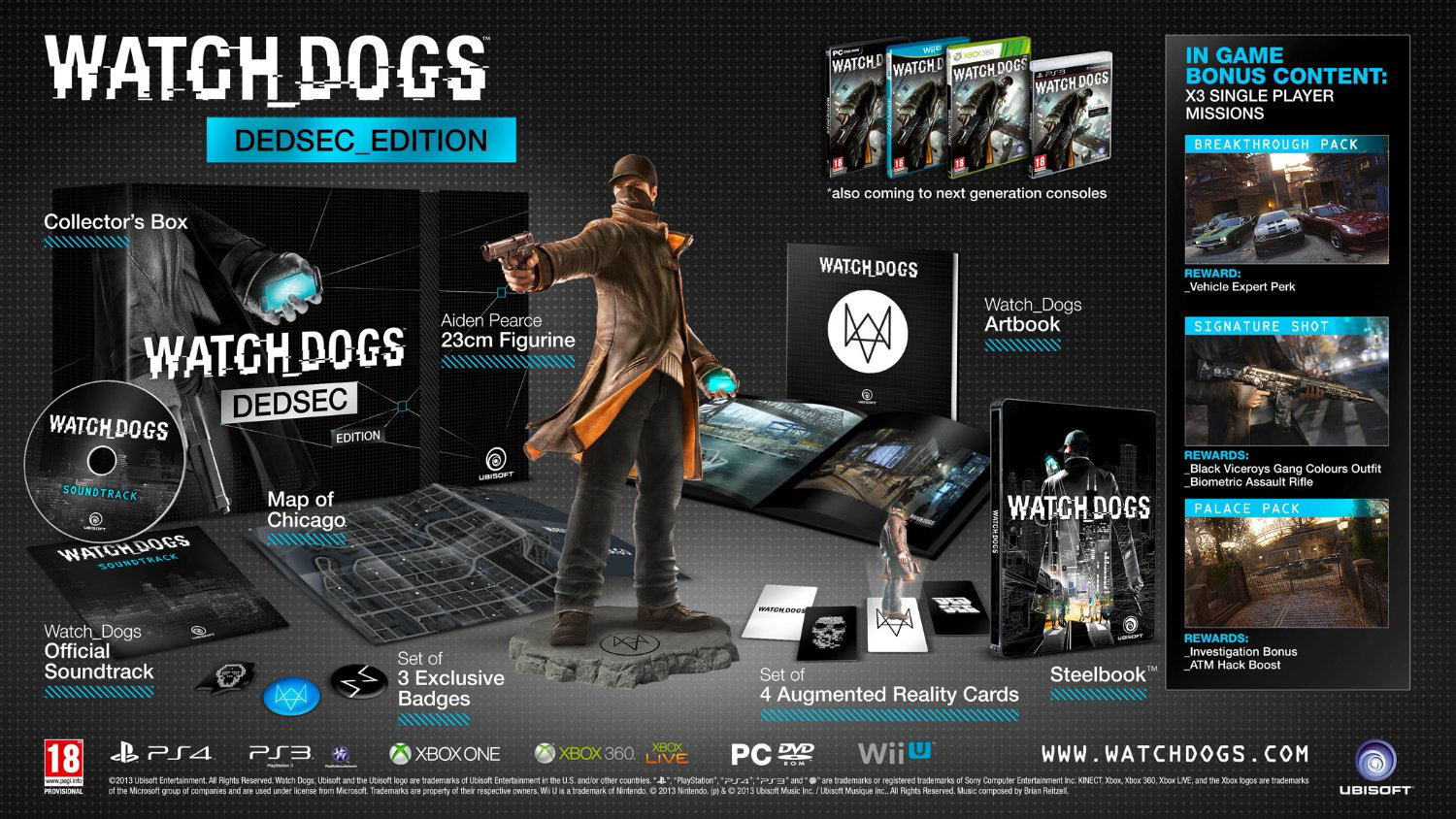 Watch Dogs (DedSec Edition) for Xbox360