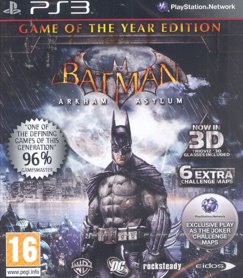 Batman: Arkham Asylum (Game of the Year Edition) image 1