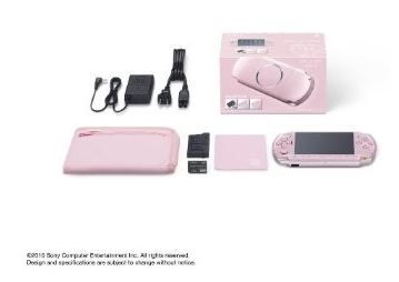 PSP PlayStation Portable Slim & Lite - Blossom Pink Value Pack 