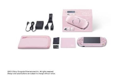 PSP PlayStation Portable Slim & Lite - Blossom Pink Value Pack (PSPJ-30014) image 7