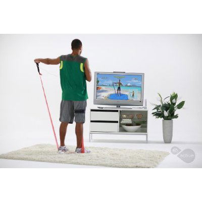 A Sports Active Personal Trainer Wii: 6-Shuukan Shuuchuu Kishime Program (w/Strap and Band) image 5