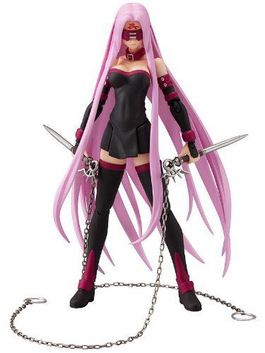 Fate/stay night Non Scale Pre-Painted PVC Figure: figma Rider (Re-run) image 1