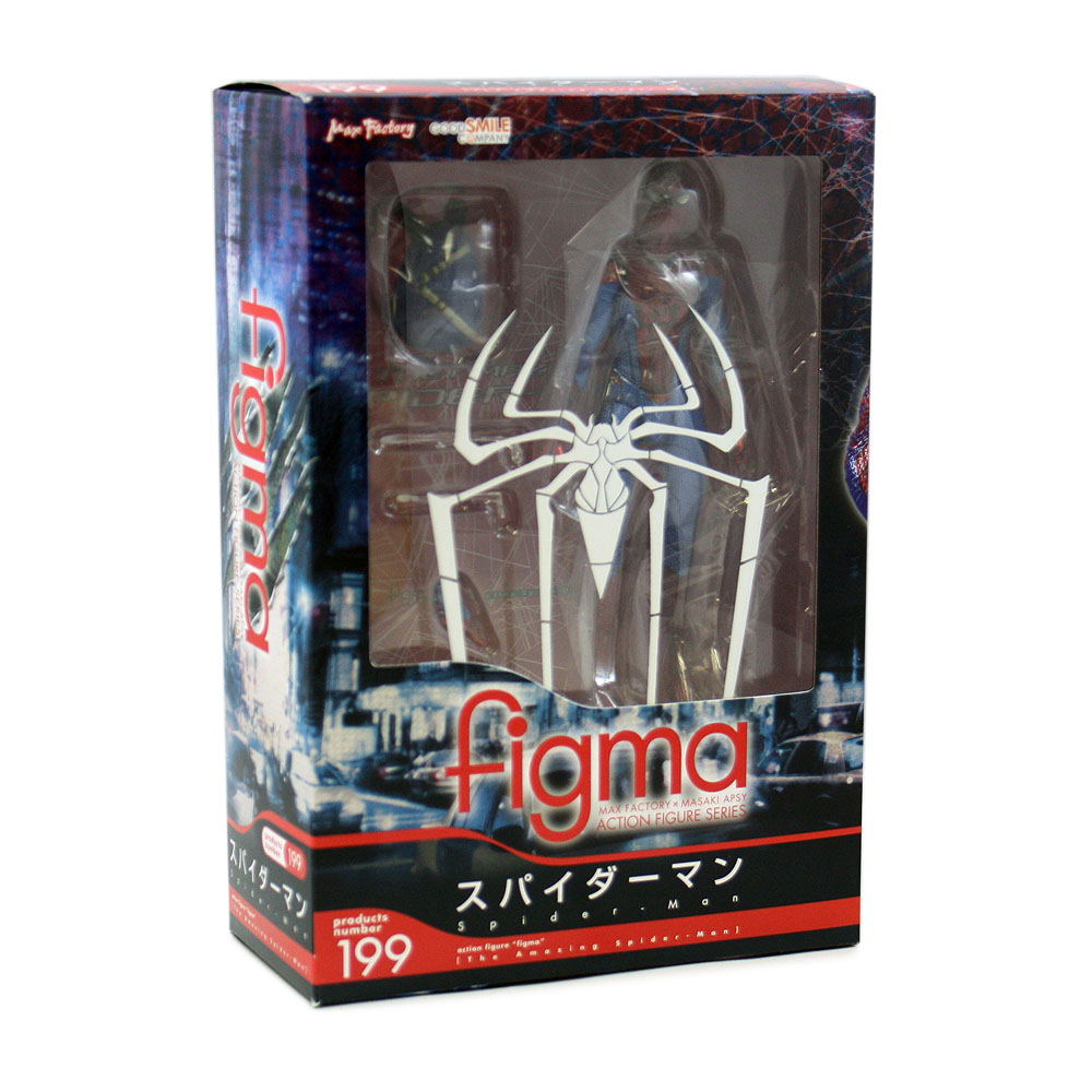 Figurine Spider-Man Figma 199 - The Amazing Spider-man - Max Factory, Japon