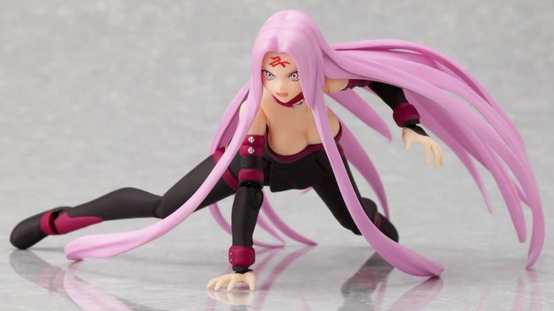 Fate/stay night Non Scale Pre-Painted PVC Figure: figma Rider (Re-run) image 4