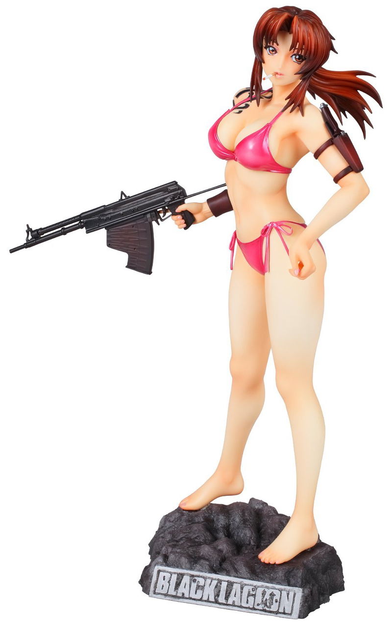 Black Lagoon 1/6 Scale Pre-Painted PVC Figure: Revy (Swimwear Version) image 1
