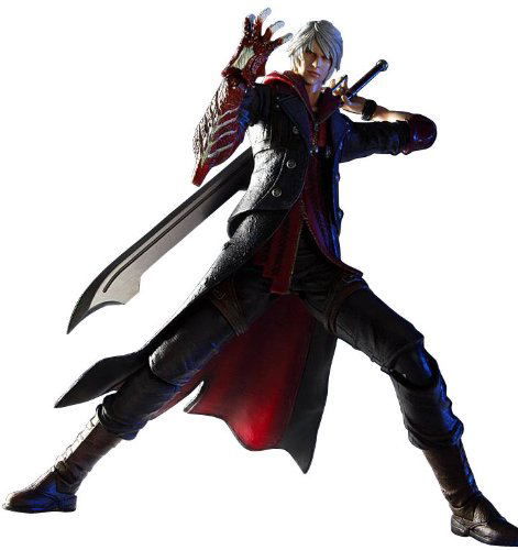 Devil May Cry 4 Play Arts Kai Non Scale Pre-Painted PVC Figure: Nero image 5