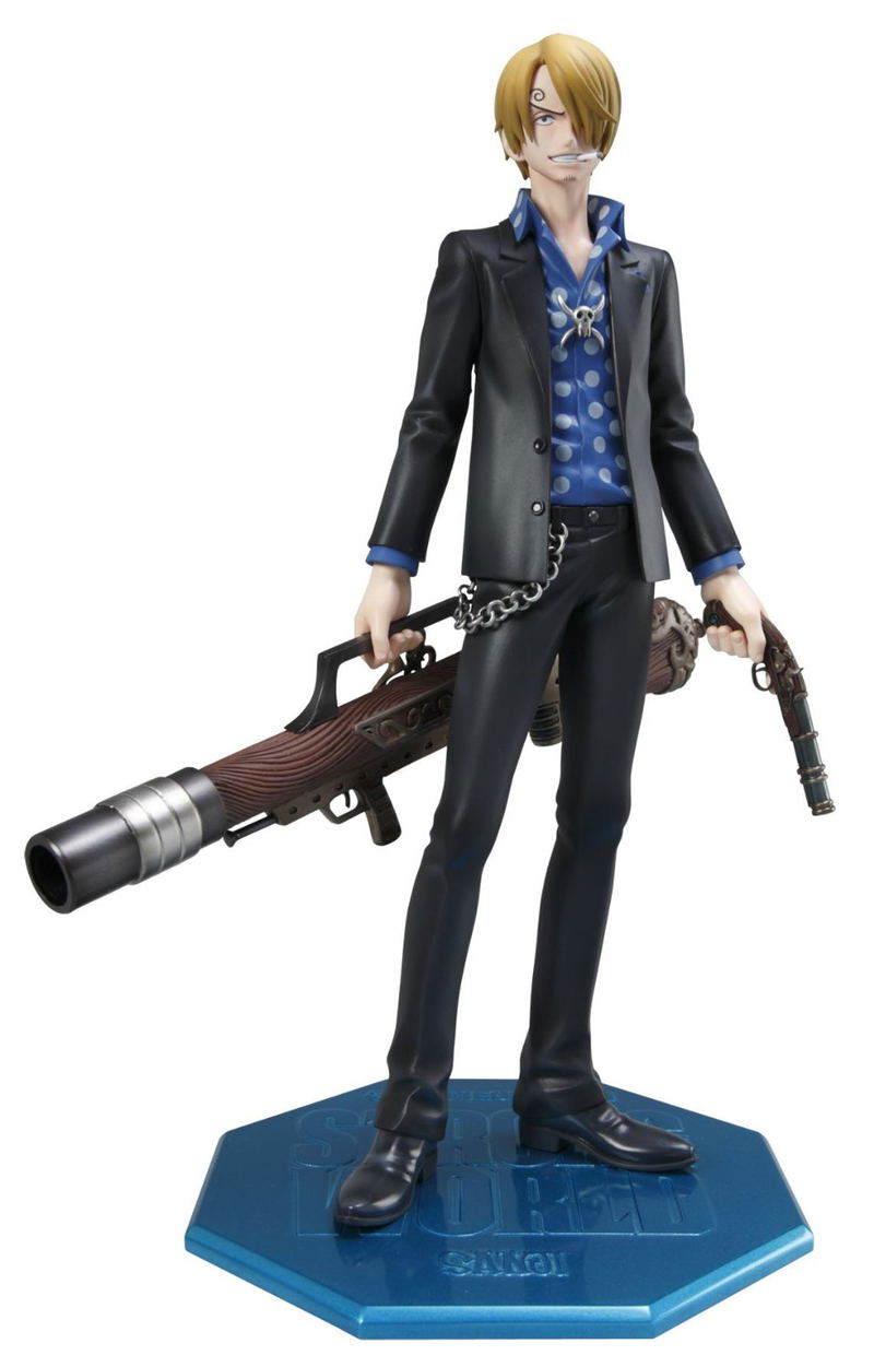 Excellent Model One Piece Neo DX Portraits of Pirates 1/8 Scale Pre-Painted Figure: Sanji (Strong Edition) image 1