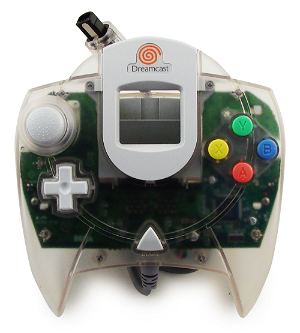 Dreamcast Controller (Millenium 2000 clear Design)