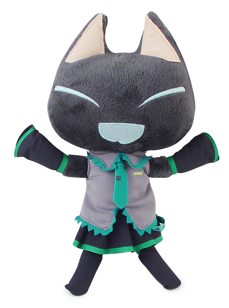 Dokodemoissyo X Miku Hatsune Fun Collection Plush Doll: Kuroid image 1
