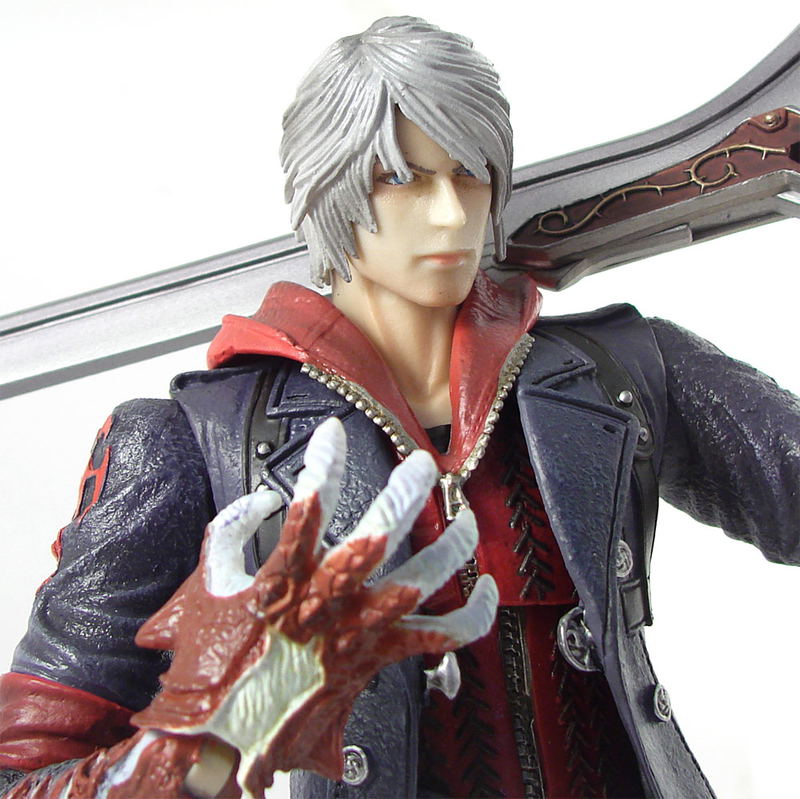 Devil May Cry 4 Play Arts Kai Non Scale Pre-Painted PVC Figure: Nero image 2