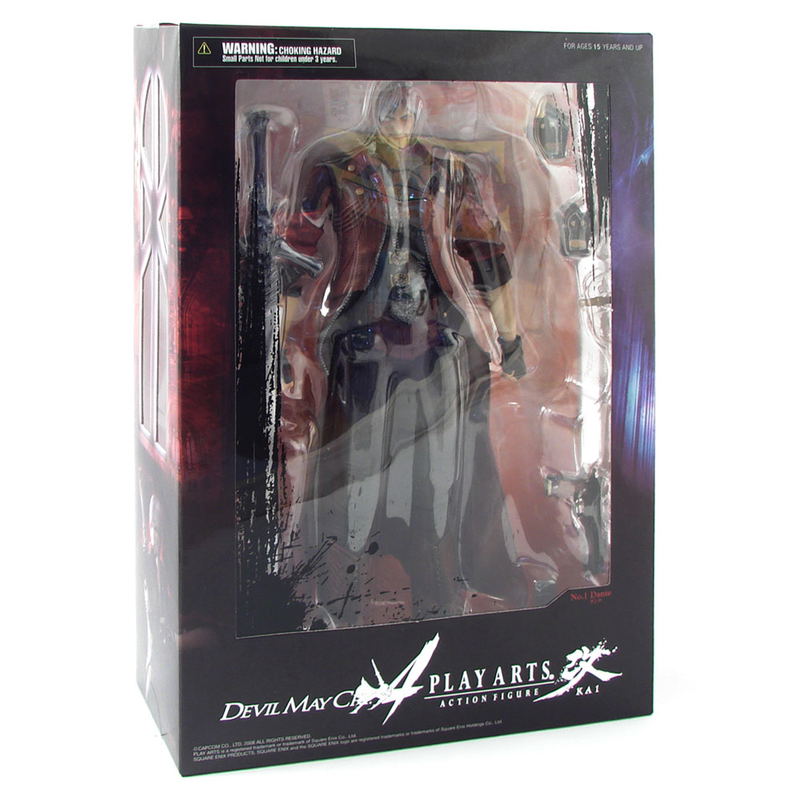 Devil May Cry 4 Play Arts Kai Non Scale Pre-Painted PVC Figure: Nero image 6