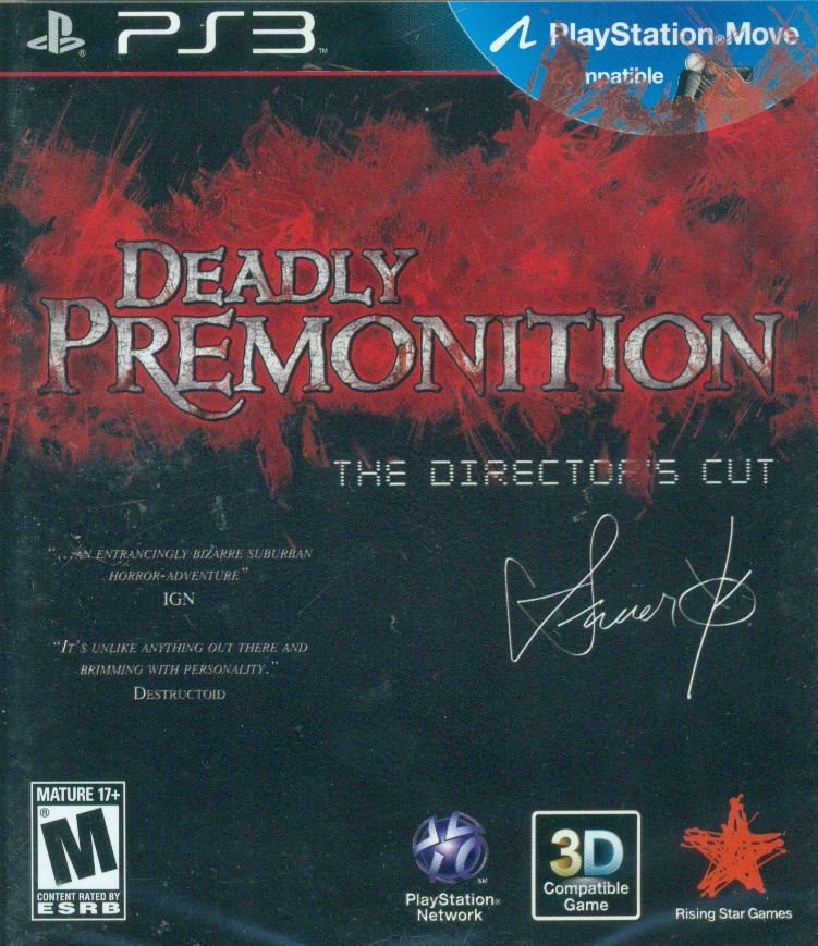 Deadly Premonition: The Director’s Cut for PlayStation 3