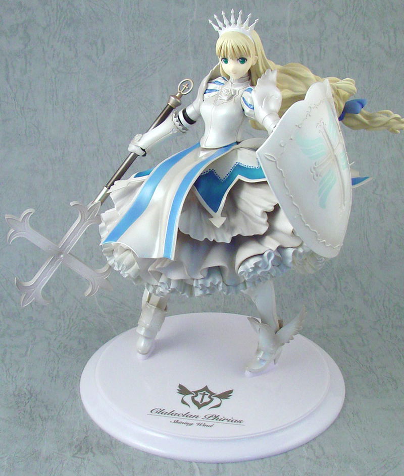 Shining Wind 1/8 Scale Pre-Painted PVC Figure: Clalaclan (Philias Armour Version) image 3