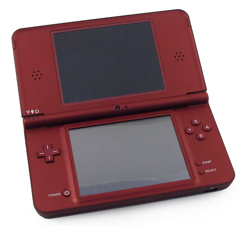 Nintendo DSi XL (Burgundy) image 2