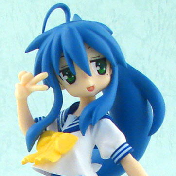 Lucky Star Figure Vol.4 Non Scale Pre-Painted Figure: Izumi Konata image 1