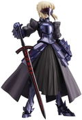 Fate/stay night Non Scale Pre-Painted PVC Figure: figma Saber thumbnail 1