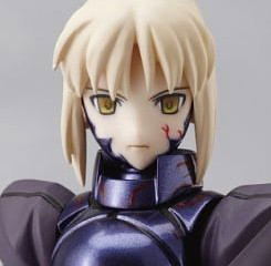 Fate/stay night Non Scale Pre-Painted PVC Figure: figma Saber image 2