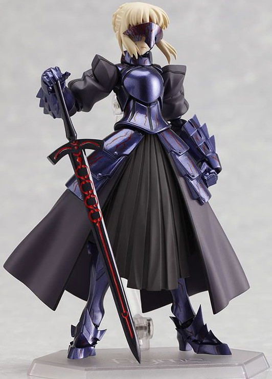 Fate/stay night Non Scale Pre-Painted PVC Figure: figma Saber image 4
