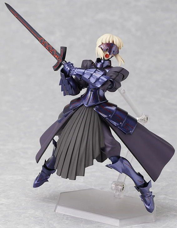 Fate/stay night Non Scale Pre-Painted PVC Figure: figma Saber image 6