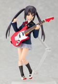 K-ON! Non Scale Pre-Painted PVC Figure: figma Nakano Azusa (School Uniform Version) thumbnail 4